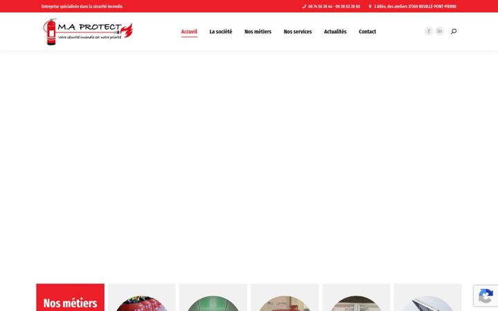 Screenshot of ma-protect.fr