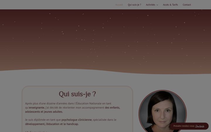 Screenshot of ma-psy-montpellier.fr