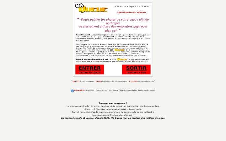 Screenshot of ma-queue.com