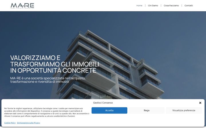 Screenshot of ma-reinvestment.it