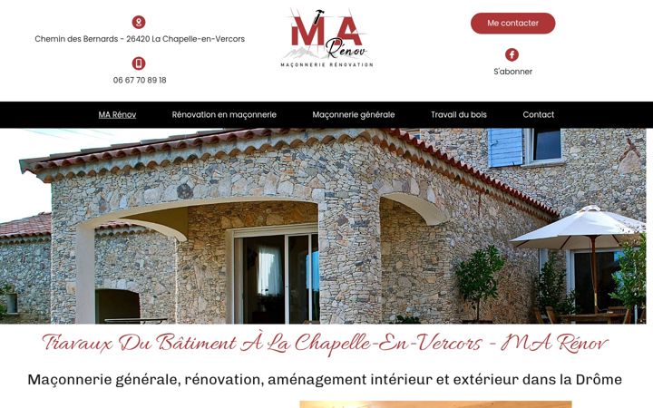 Screenshot of ma-renov26.fr