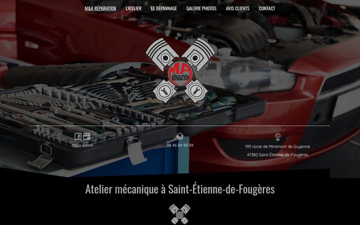 Screenshot of ma-reparation47.fr