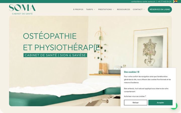 Screenshot of ma-sante-soma.ch