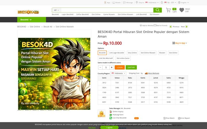 Screenshot of maahadbursa.com