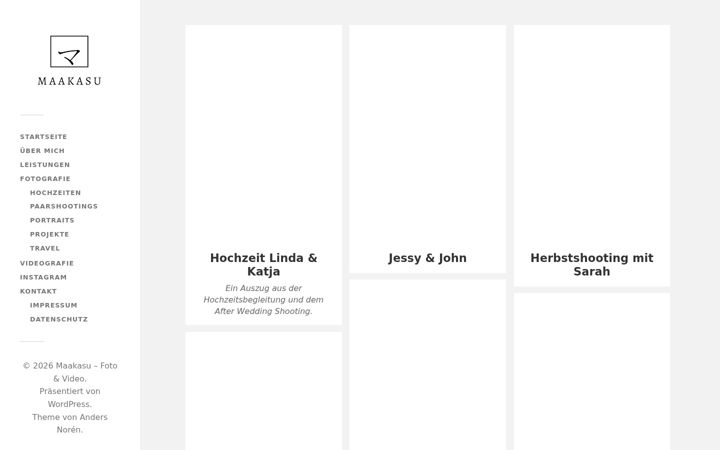 Screenshot of maakasu.com