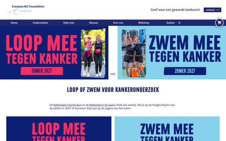 Screenshot of maakkankerkansloos.nl