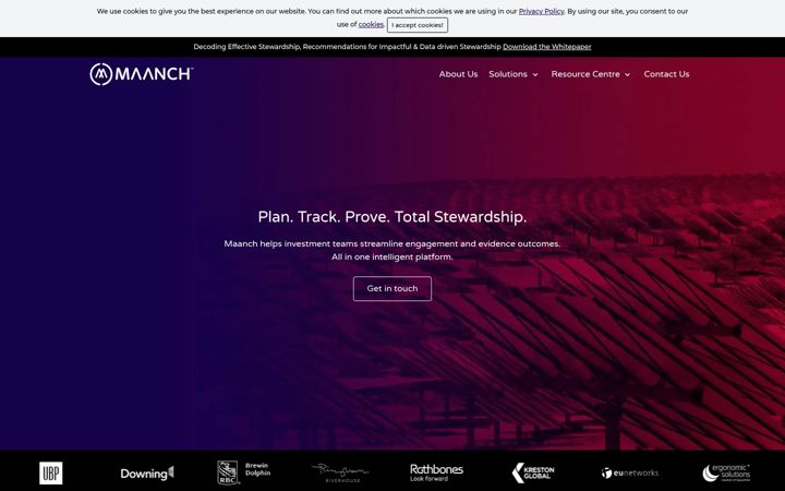Screenshot of maanch.com