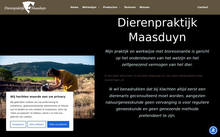 Screenshot of maasduyn.nl