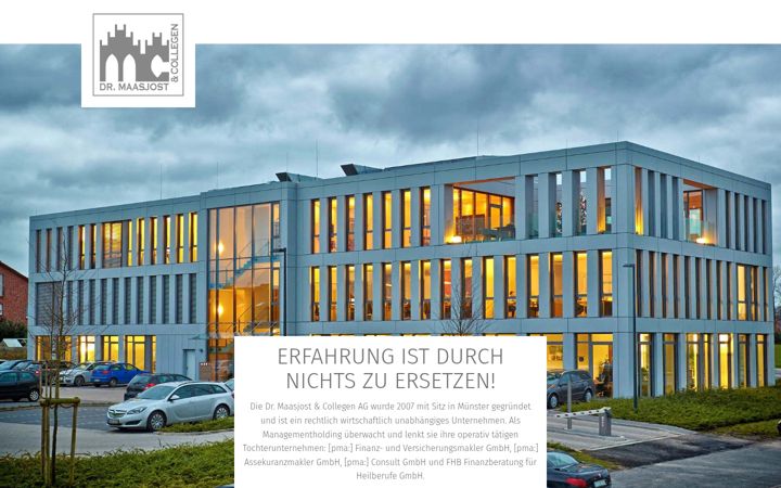 Screenshot of maasjost.com