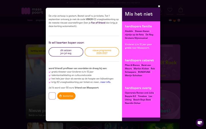 Screenshot of maaspoort.nl