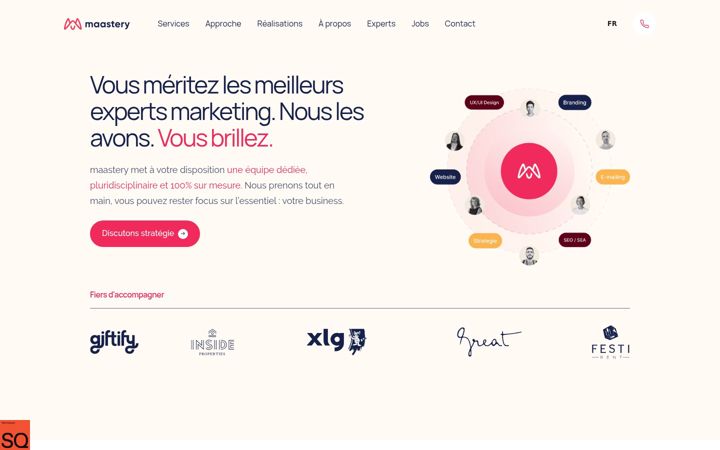 Screenshot of maastery.com