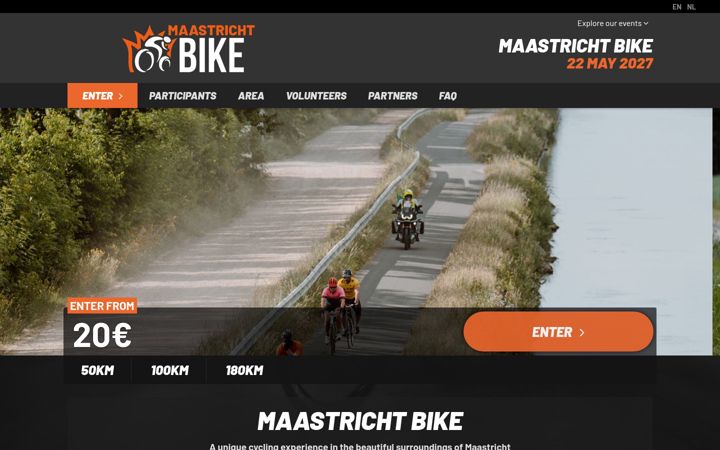 Screenshot of maastrichtbike.com