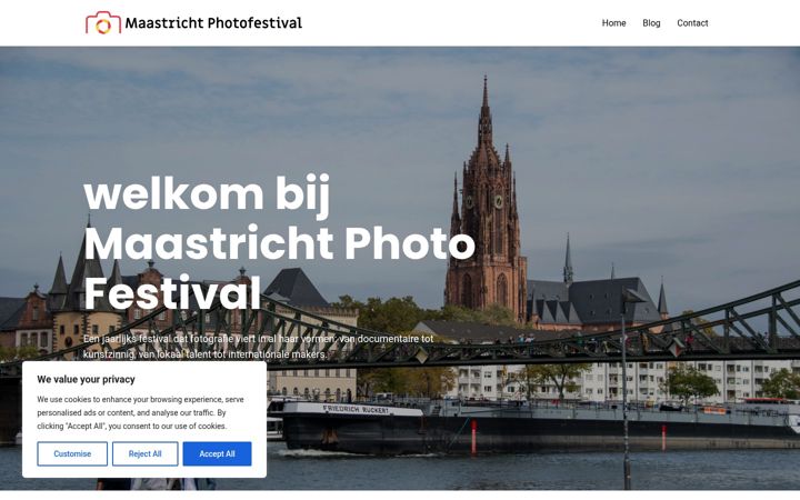 Screenshot of maastrichtphotofestival.nl