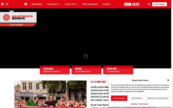Screenshot of maastrichtsmooiste.nl