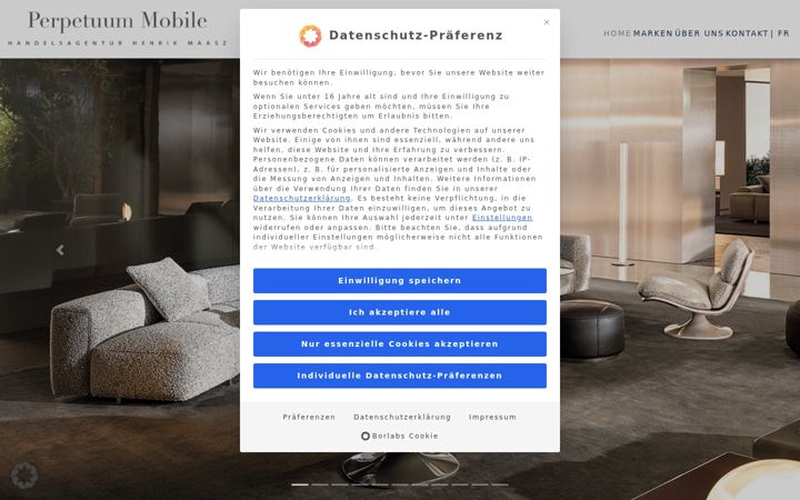 Screenshot of maasz.ch