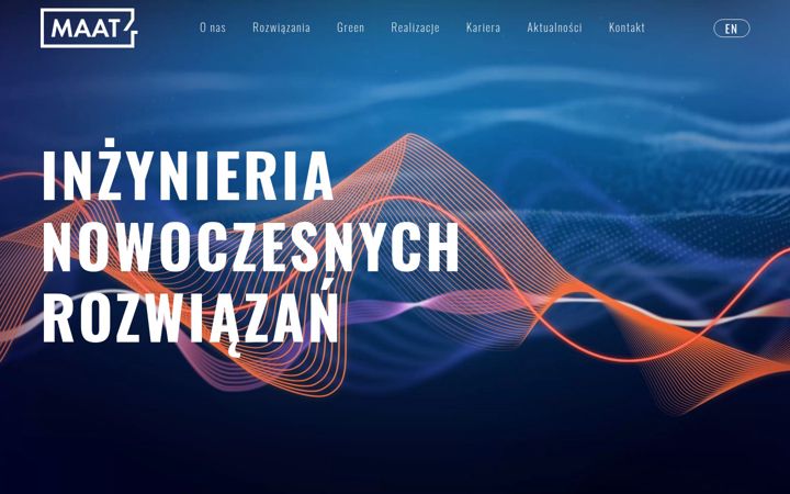 Screenshot of maat4.pl