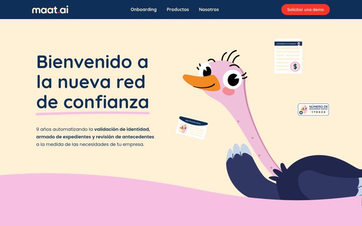 Screenshot of maatai.com