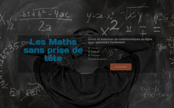 Screenshot of maaths.com