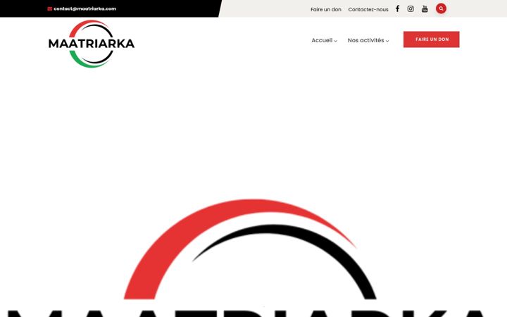 Screenshot of maatriarka.com
