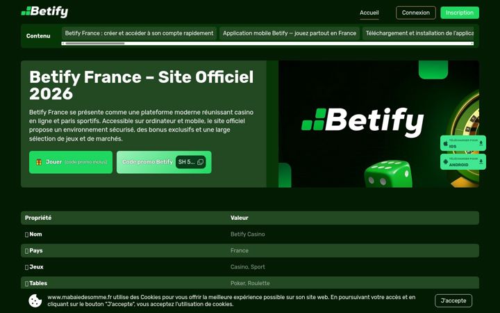 Screenshot of mabaiedesomme.fr