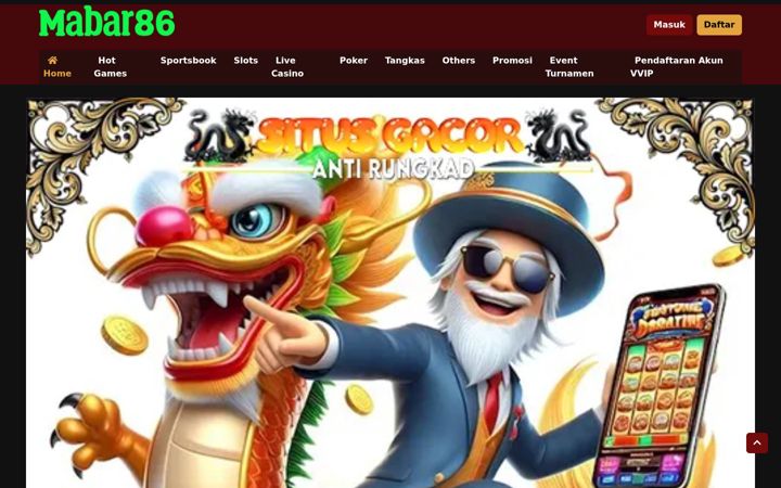 Screenshot of mabar86.net