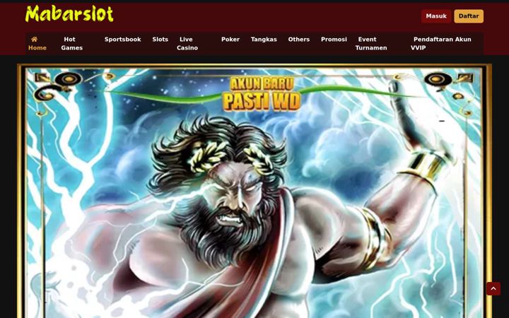 Snímek obrazovky mabarslots.com