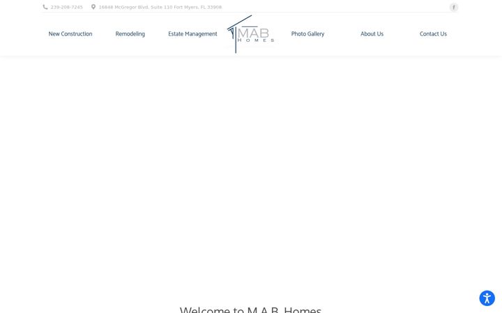 Screenshot of mabhomesfl.com