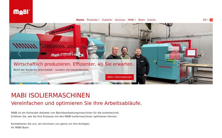 Screenshot of mabi.ch