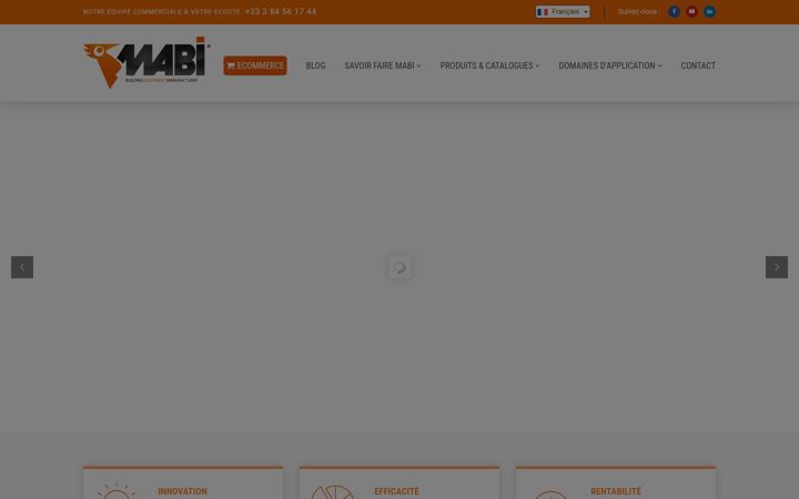 Screenshot of mabi.fr