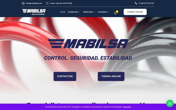 Screenshot of mabilsa.com
