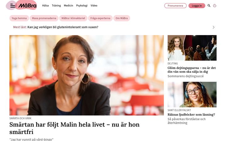 Screenshot of mabra.com