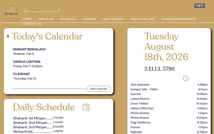Screenshot of mabshul.com