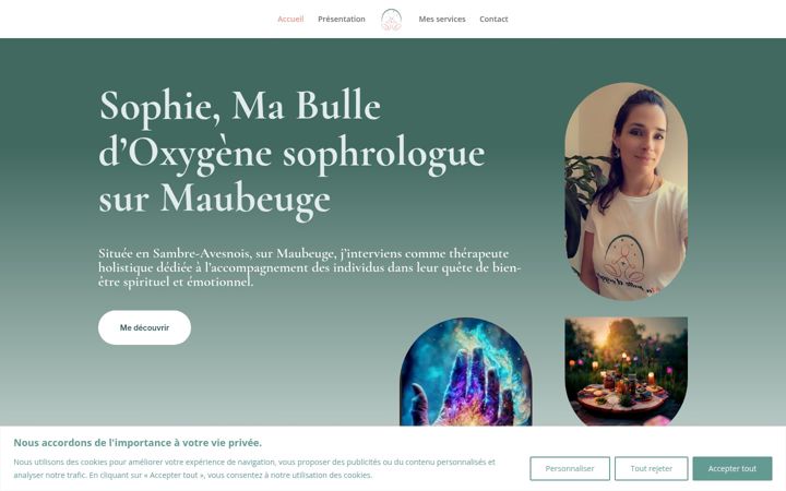 Screenshot of mabulledoxygene.fr