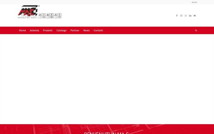 Screenshot of mac-edilizia.it