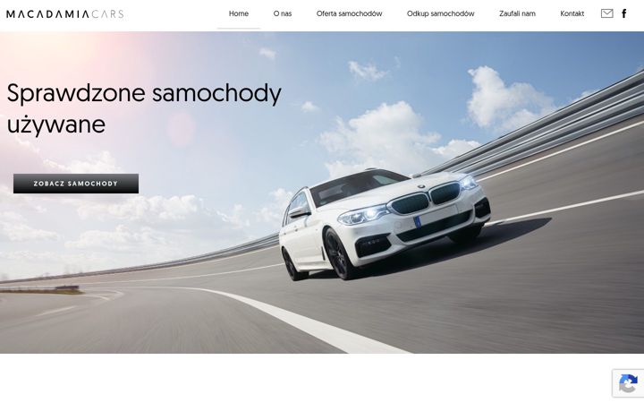 Screenshot of macadamiacars.pl