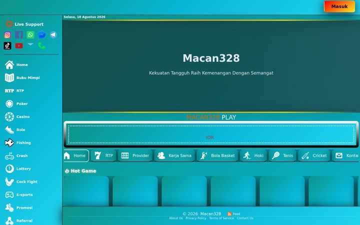 Screenshot of macan328.org