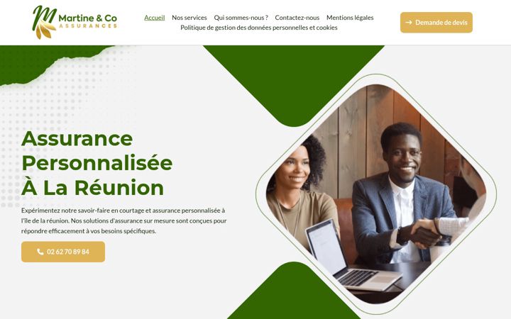 Screenshot of macassurances.fr