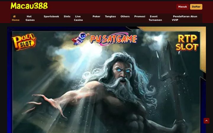 Capture d'écran de macau388slot.com