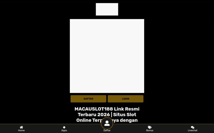 Screenshot of macauslot188.in.net
