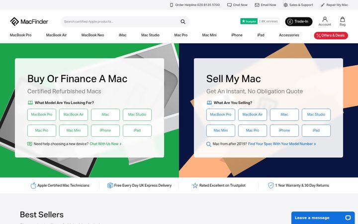 Screenshot of macbank.co.uk