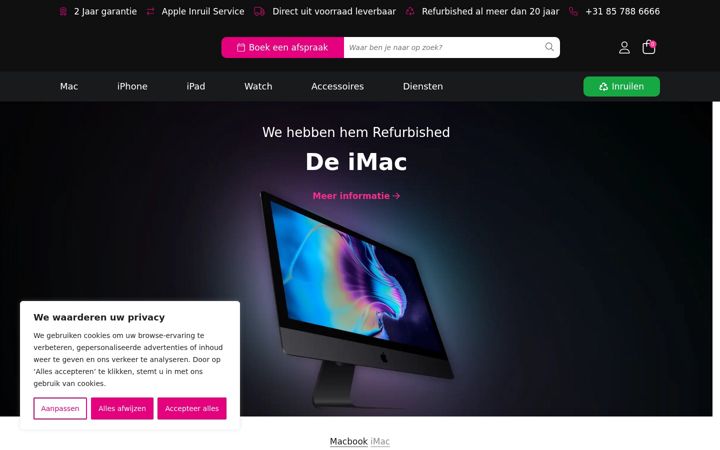 Screenshot of macbizz.com