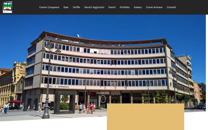 Ekrano kopija macc.pisa.it