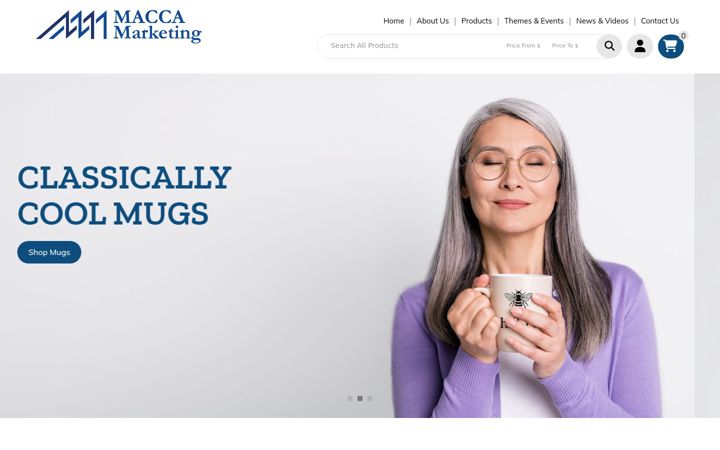 Screenshot of maccamarketing.com