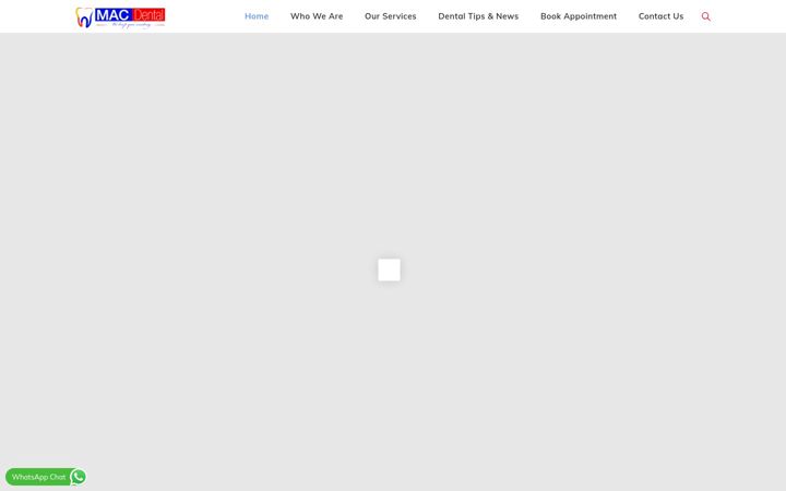 Screenshot of macdental.co.ke