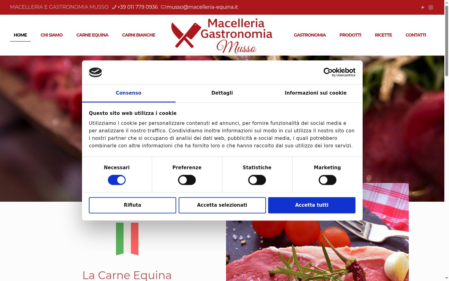 Captură de ecran a bannerului de consimțământ afișat înainte de orice interacțiune