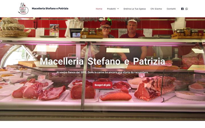 Screenshot of macelleriastefanoepatrizia.it