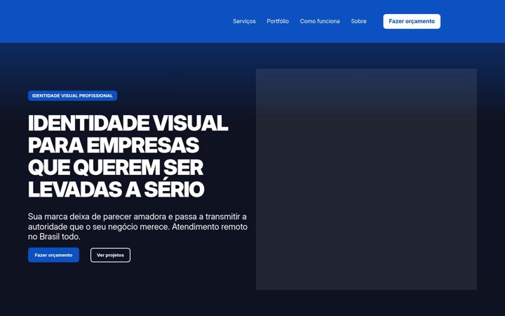 Screenshot of machadodesigner.com.br