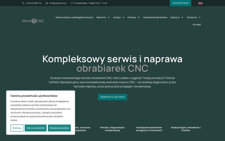 Screenshot of machcnc.pl