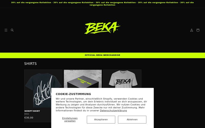 Screenshot of machermerch.de