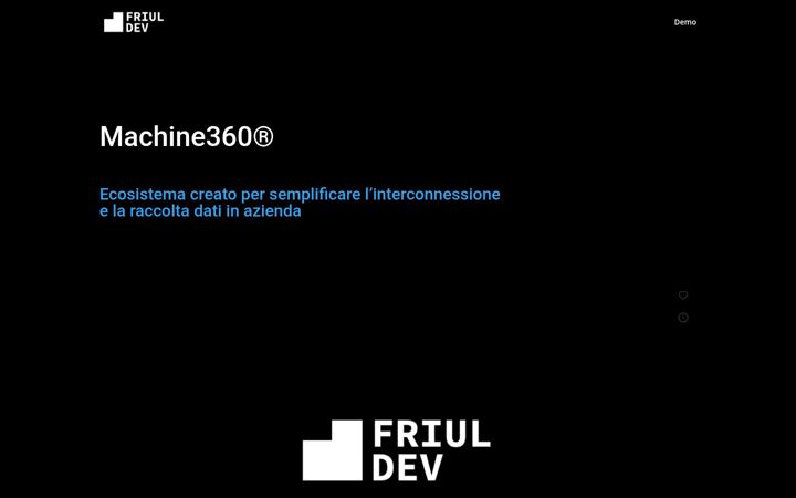 Screenshot of machine360.it